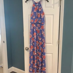 Floral maxi dress